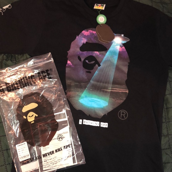 Bape Other - Bape Galaxy UFO Tee